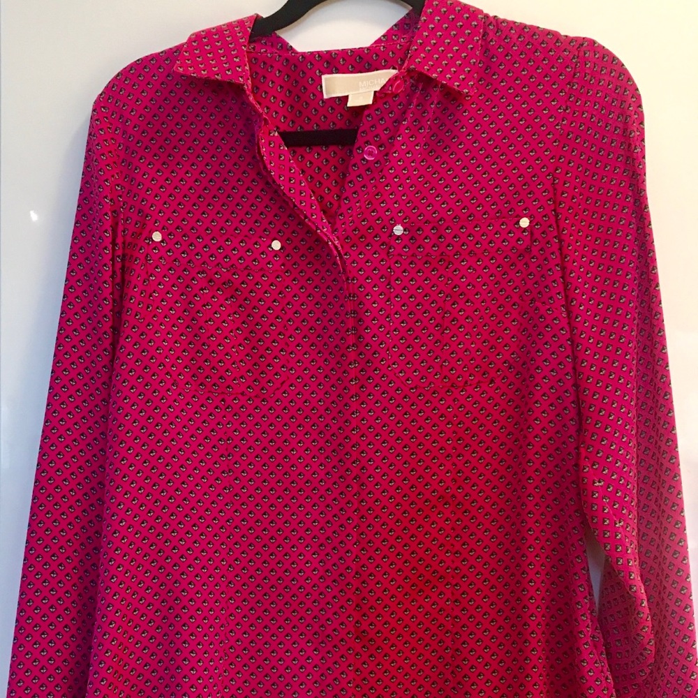 Michael Michael Kors Silk Buttondown